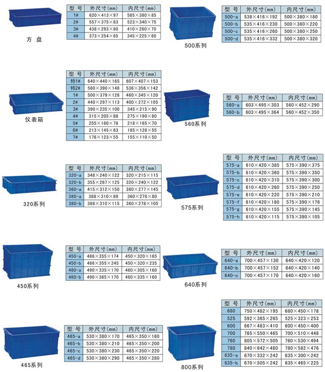 普通塑料箱